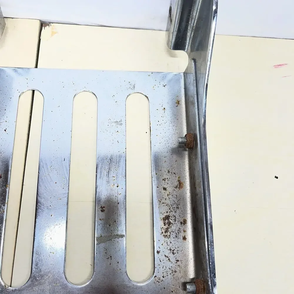 Vintage 1986 Harley-Davidson Motorcycle Chrome Luggage Platform Rack